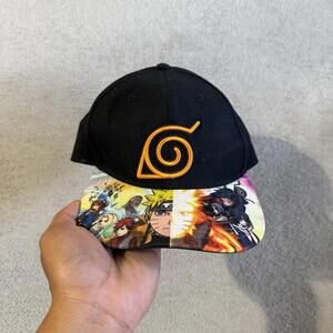 Naruto Leaf Village Adjustable Anime Cap Unisex